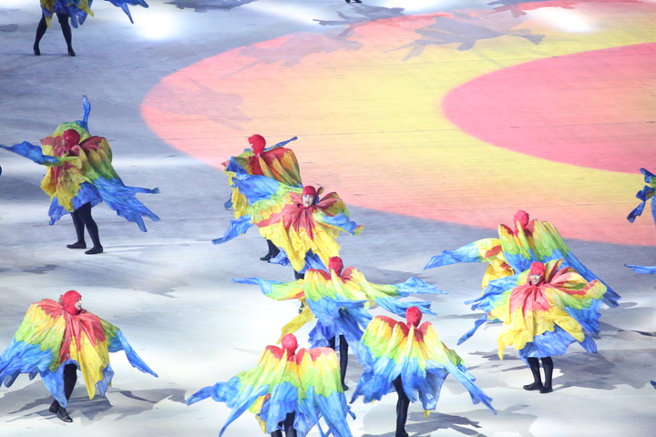 Cérémonie de clôture des Jeux olympiques de 2016, à Rio. Photo : COC