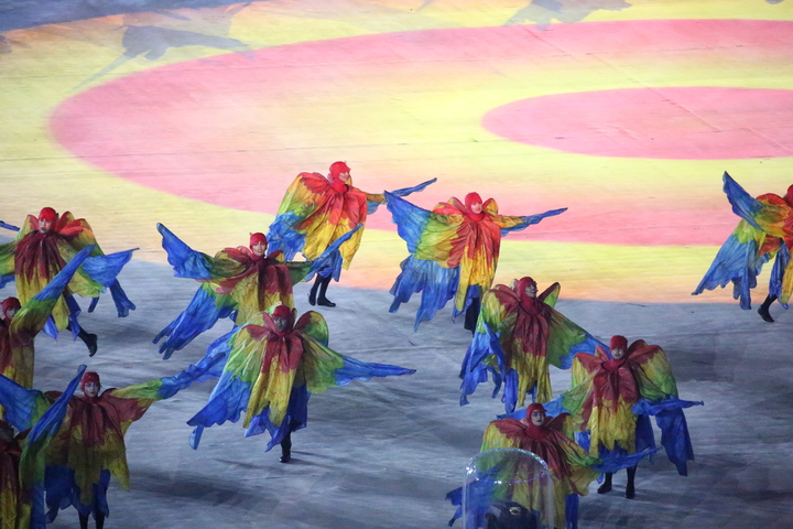 Cérémonie de clôture des Jeux olympiques de 2016, à Rio. Photo : COC