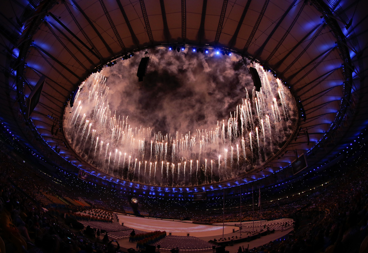 Cérémonie de clôture des Jeux olympiques de 2016, à Rio. Photo : COC