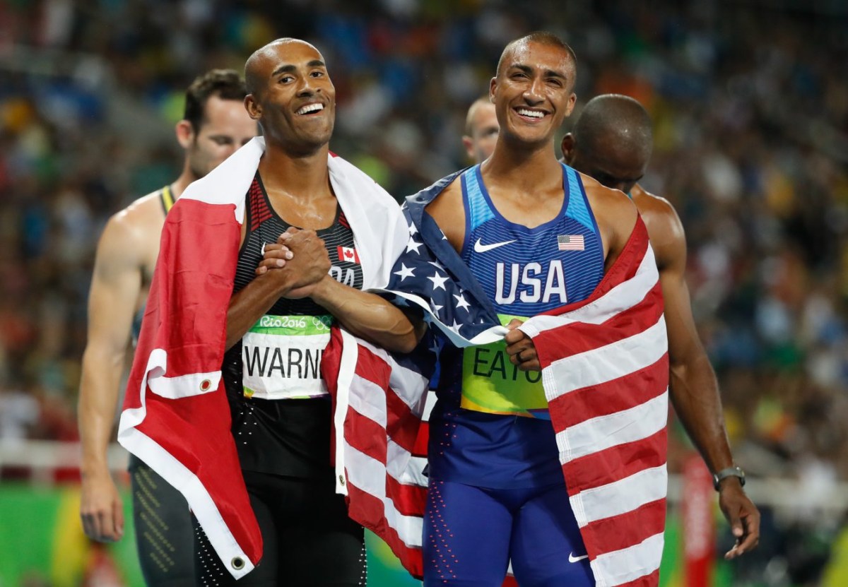 Equipe Canada - decathlon - Damian Warner - Rio 2016