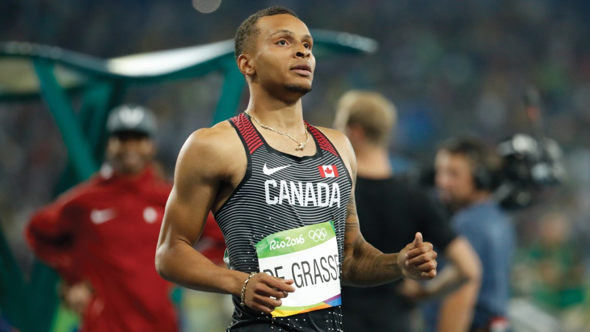 Equipe Canada - athletisme - Andre De Grasse - Rio 2016