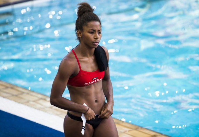 diving_training_markblinchphoto143-e1470407970233 Entraînement de l'équipe canadienne de plongeon aux Jeux olympiques de Rio, le 4 août 2016. (COC Photo/Mark Blinch)