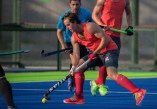 Adam Froese en action lors d’un match amical contre la Nouvelle-Zélande aux Jeux olympiques de 2016, à Rio. COC Photo by Jason Ransom