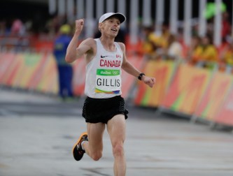 Eric Gillis a réalisé son meilleur résultat olympique, dimanche, à Rio (COC Photo/Jason Ransom).