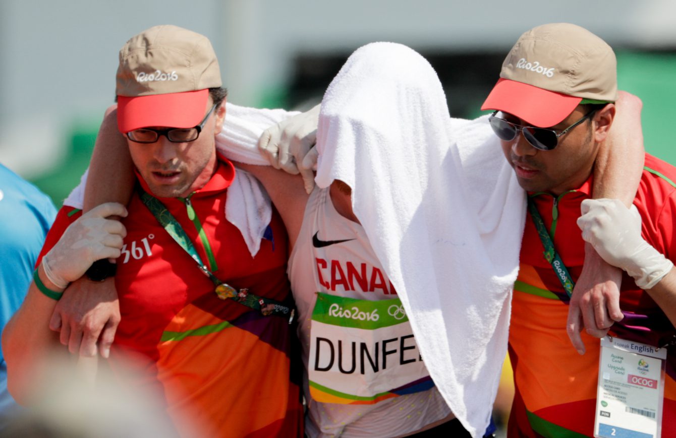 Equipe Canada - course - Evan Dunfee - Rio 2016