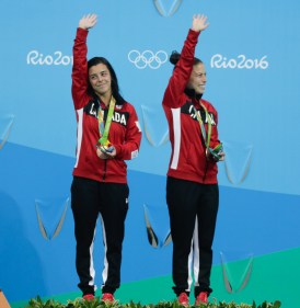 Equipe Canada - plongeon - Meaghan Benfeito - Roseline Filion - Rio 2016