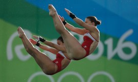 Equipe Canada - plongeon - Meaghan Benfeito - Roseline Filion - Rio 2016