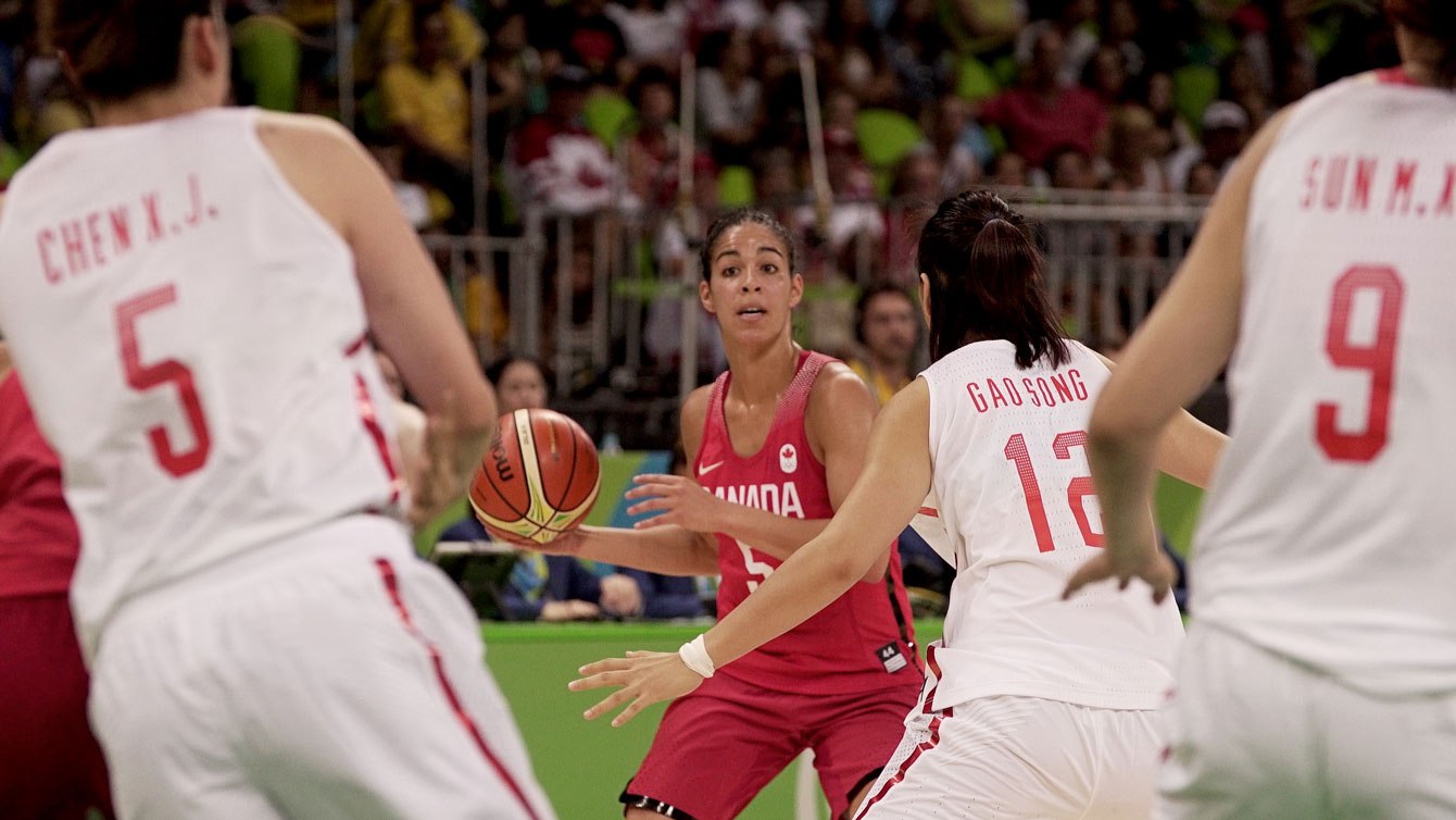 Equipe Canada - basketball - Kia Nurse - Rio 2016