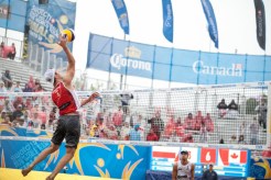 Schachter aux finales World Tour Swatch FIVB de Toronto (Photo/Thoas Skrlj)