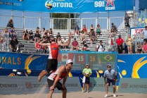 Saxton et Schalk aux finales World Tour Swatch FIVB de Toronto (Photo/Thoas Skrlj)