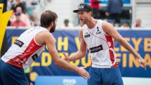 Saxton et Schalk aux finales World Tour Swatch FIVB de Toronto (Photo/Thoas Skrlj)