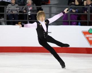 Kevin Reynolds aux Championnats canadiens, le 21 janvier 2017 (Photo : Greg Kolz)