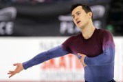 Patrick Chan aux Championnats canadiens, le 21 janvier 2017 (Photo : Greg Kolz)