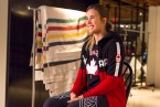 Marie-Michèle Gagnon lors du dévoilement de la collection d'Équipe Canada pour PyeongChang 2018, à Toronto, le 3 octobre 2017. (Photo : COC)