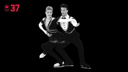 100 COUNTDOWN 37 HOR Triples médaillés d’or, Tracy Wilson et Rob McCall sont les premiers danseurs sur glace canadiens à avoir gagné une médaille olympique, avec leur bronze à Calgary 1988. Quand McCall est décédé 3 ans plus tard d’un cancer du cerveau causé par le sida, il a inspiré d’autres patineurs à présenter un spectacle-hommage qui a amassé plus de 500 000 $ pour la recherche sur le sida. SOYEZ INCLUSIFS.
