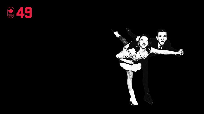 100 COUNTDOWN 49 HOR Suzanne Morrow et Wallace Diestermeyer ont remporté la première médaille olympique canadienne en patinage artistique en couple tout en changeant leur sport pour toujours. Les médaillés de bronze de Saint-Moritz 1948 ont inventé la spirale de la mort à une main, qui devint rapidement un élément incontournable des programmes en couple. SOIS UN MENEUR