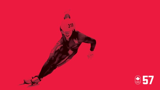 100 COUNTDOWN 57 HOR Au dernier virage du 1000 mètres à Salt Lake City 2002, le patineur de vitesse courte piste Mathieu Turcotte a été impliqué dans une collision qui a envoyé quatre patineurs au sol. Dans l’une des finales les plus folles de l’histoire olympique, il a réussi à se rendre jusqu’à la ligne d’arrivée et à y faire traverser la lame de son patin pour la médaille de bronze. SOIS DÉTERMINÉ