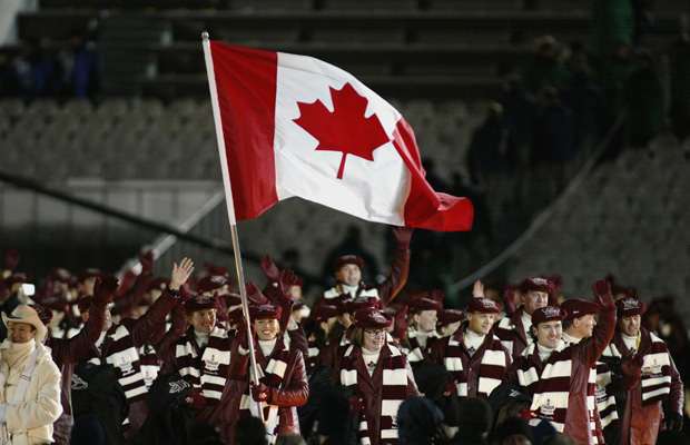 Équipe Canada aux Jeux de Salt Lake City.