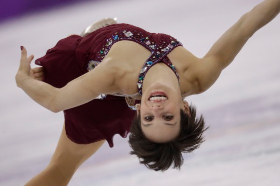 Meagan Duhamel et Eric Radford aux Jeux olympiques de PyeongChang.