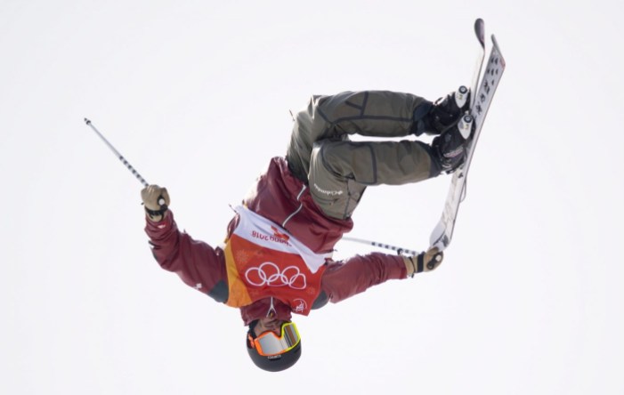 OLY CAN men's ski halfpipe 20180220 Noah Bowman. LA PRESSE CANADIENNE/Jonathan Hayward