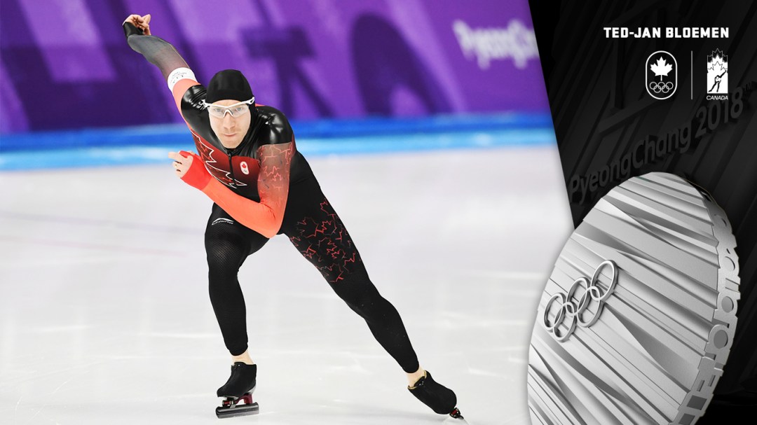 Ted-Jan Bloemen - Médaille d'argent - PyeongChang 2018 - Équipe Canada