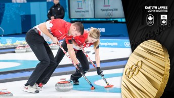 Kaitlyn Lawes et John Morris - Médaille d'or - PyeongChang 2018 - Équipe Canada