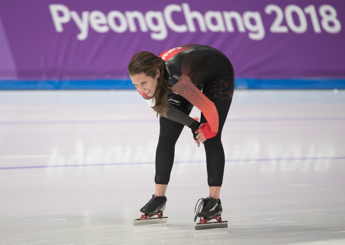 Ivanie Blondin a participé à la finale du 5000 m où elle a terminé au cinquième rang. LA PRESSE CANADIENNE/HO - COC – Jason Ransom