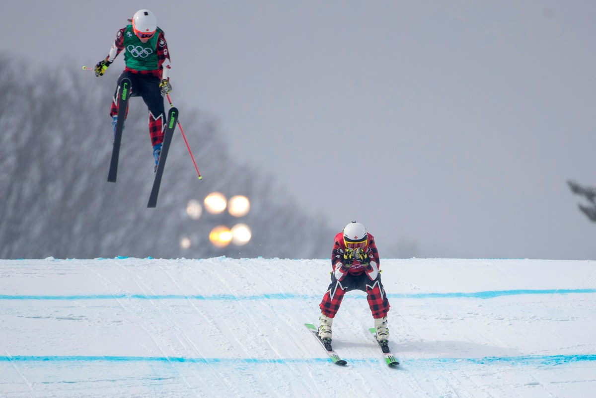 Equipe Canada-Ski Cross-Kelsey Serwa-Brittany Phelan-PyeongChang 2018