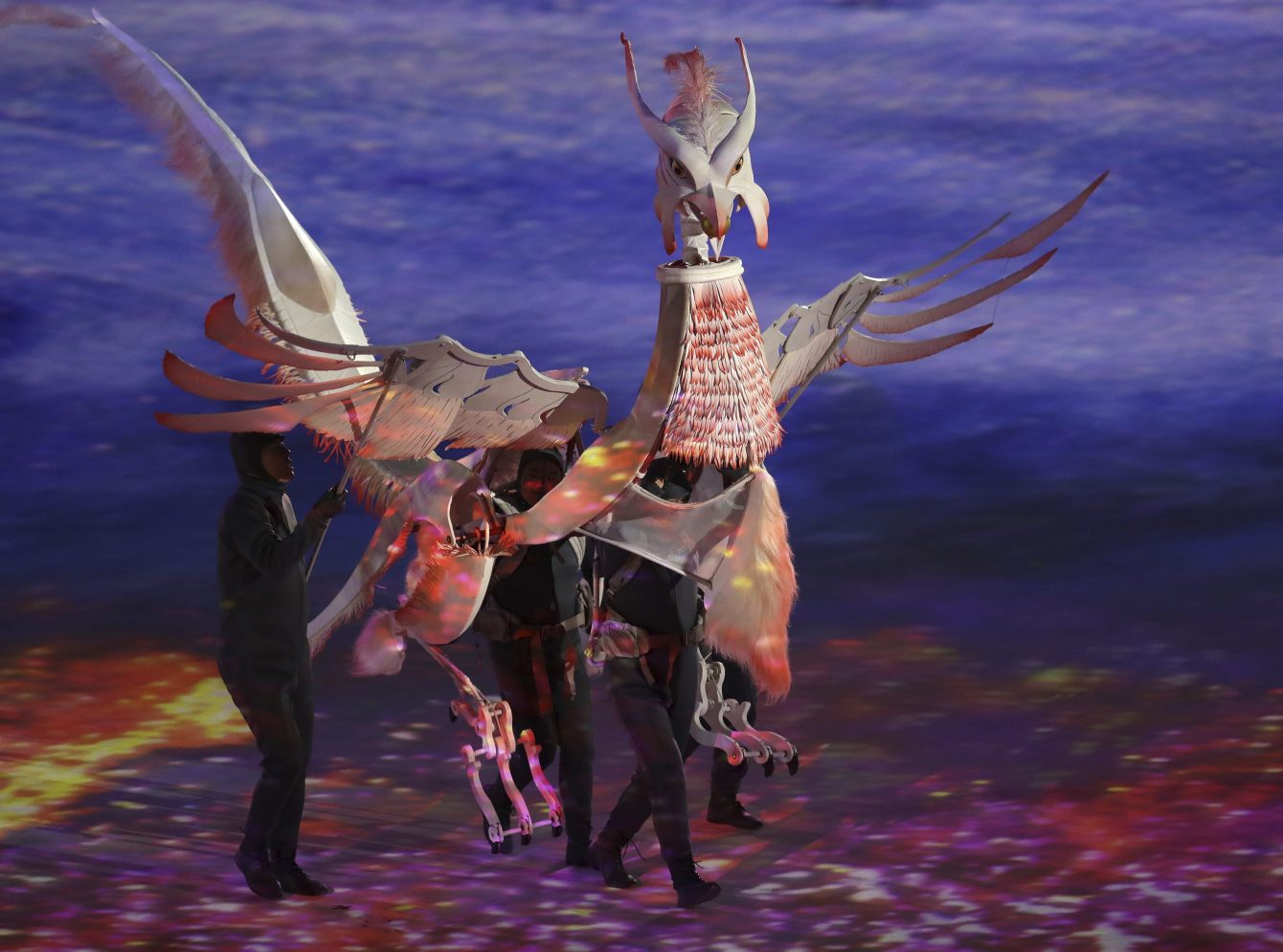 L'Oiseau Vermillon. (AP Photo/Michael Sohn)