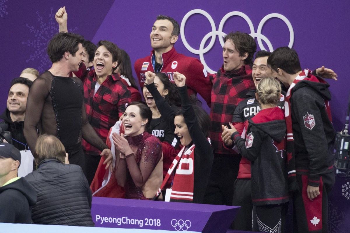 equipe-canada-patinage artistique-par equipes-pyeongchang 2018