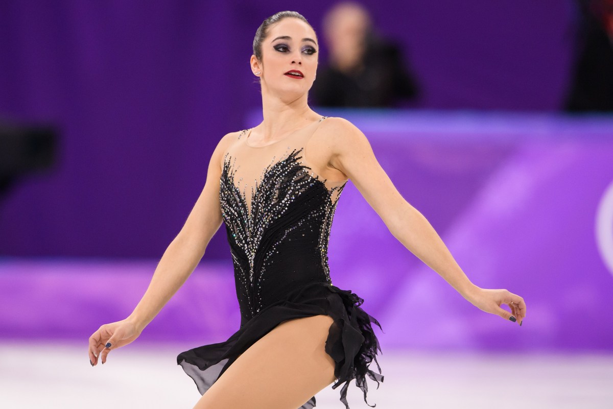 PYEONGCHANG, CORÉE DU SUD - 23 FÉVRIER: Kaetlyn Osmond en action durant la finale de patinage artistique (Photo par Vincent Ethier/COC)