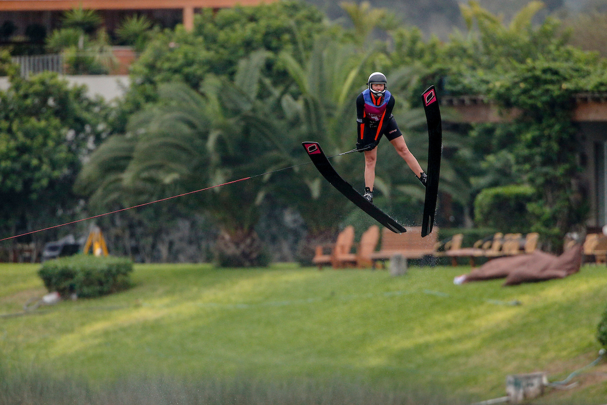 Whitney Mcclintock Rini aux Jeux panaméricains de Lima 2019, au Pérou, le 29 juillet 2019. Photo : Cristiane Mattos / Lima 2019