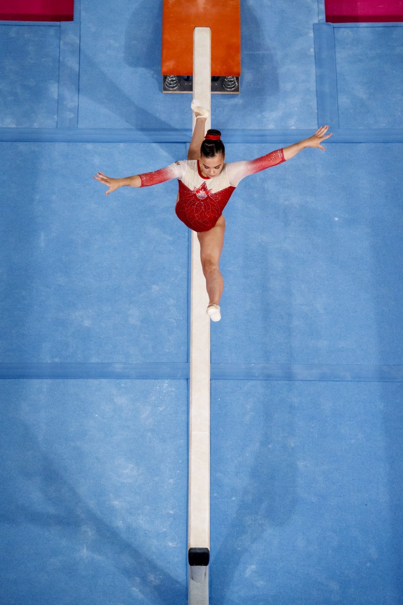 Brooklyn Moors en action à Lima 2019