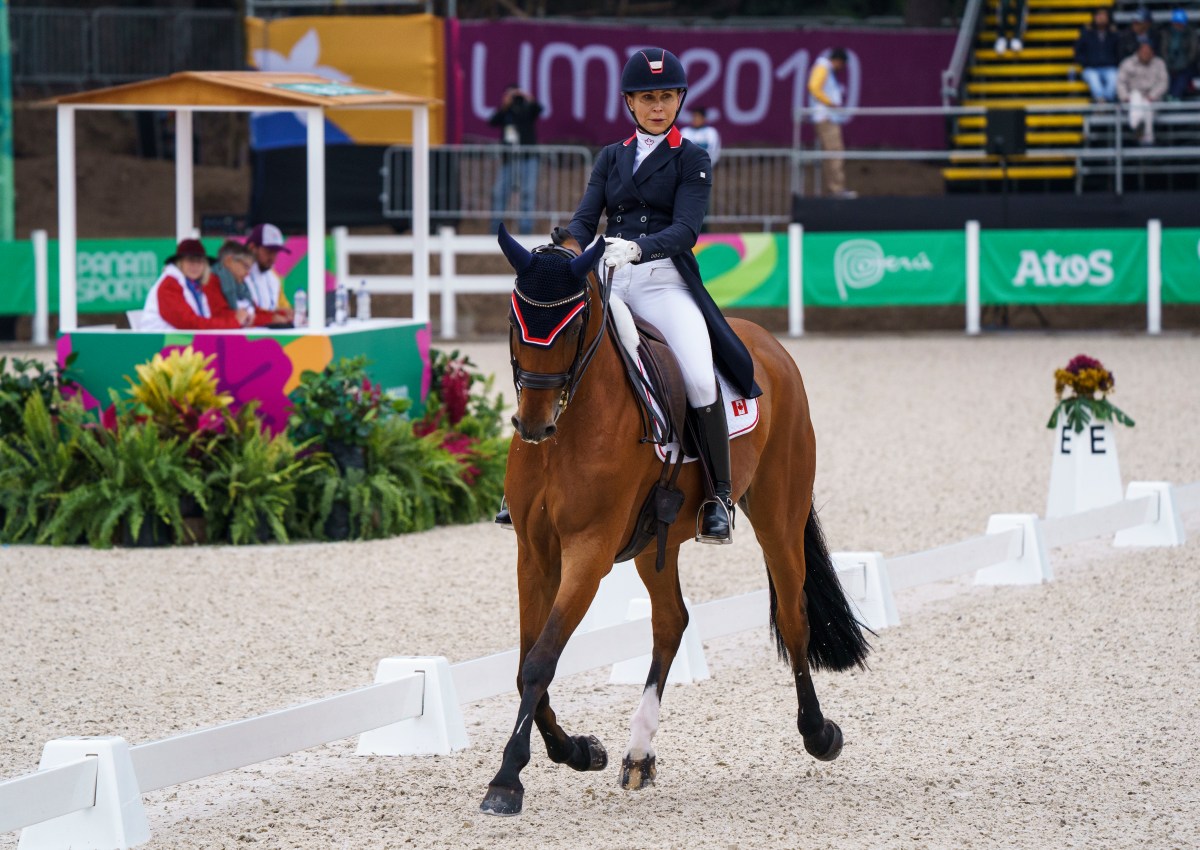 Équipe Canada Jill Irving sports équestres Lima 2019