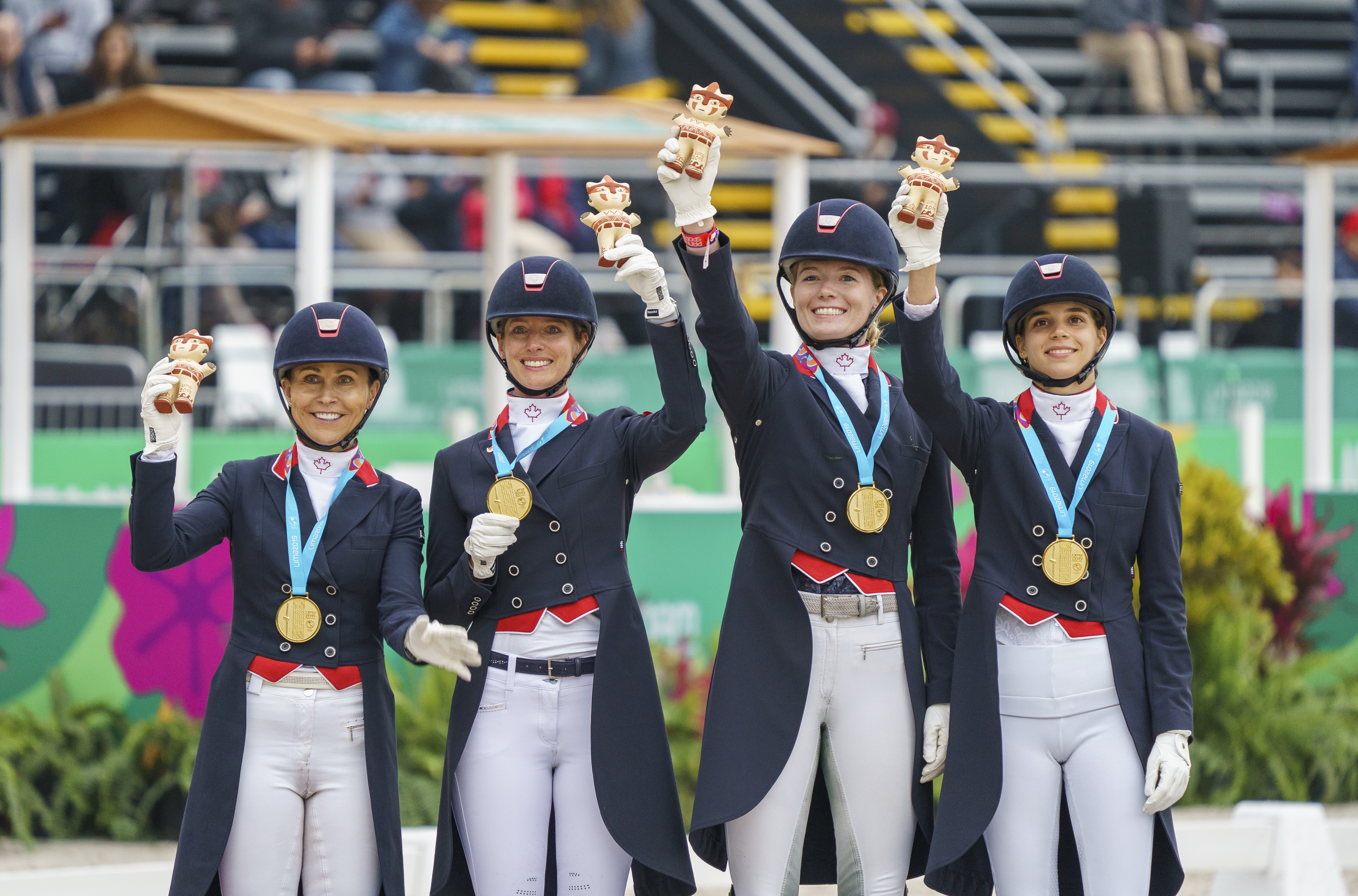 Équipe Canada Lima 2019 Dressage par équipes