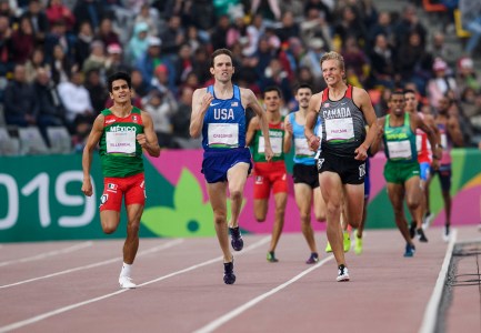 VEP_20190808_54 William Paulson participe à la finale du 1500 m aux Jeux panaméricains de Lima, au Pérou, le 8 août 2019. Photo : Vincent Ethier/COC