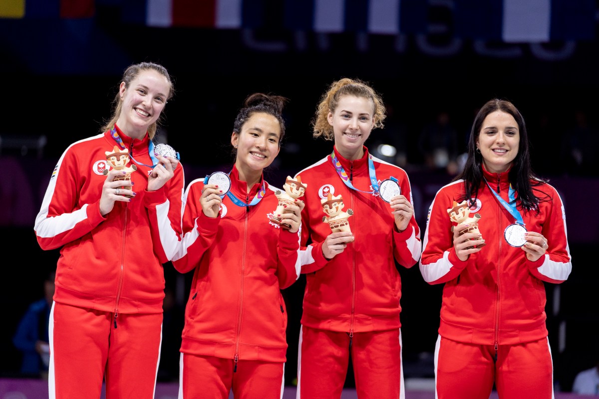 Alanna Goldie, Jessica Guo, Eleanor Harvey et Gabriella Page