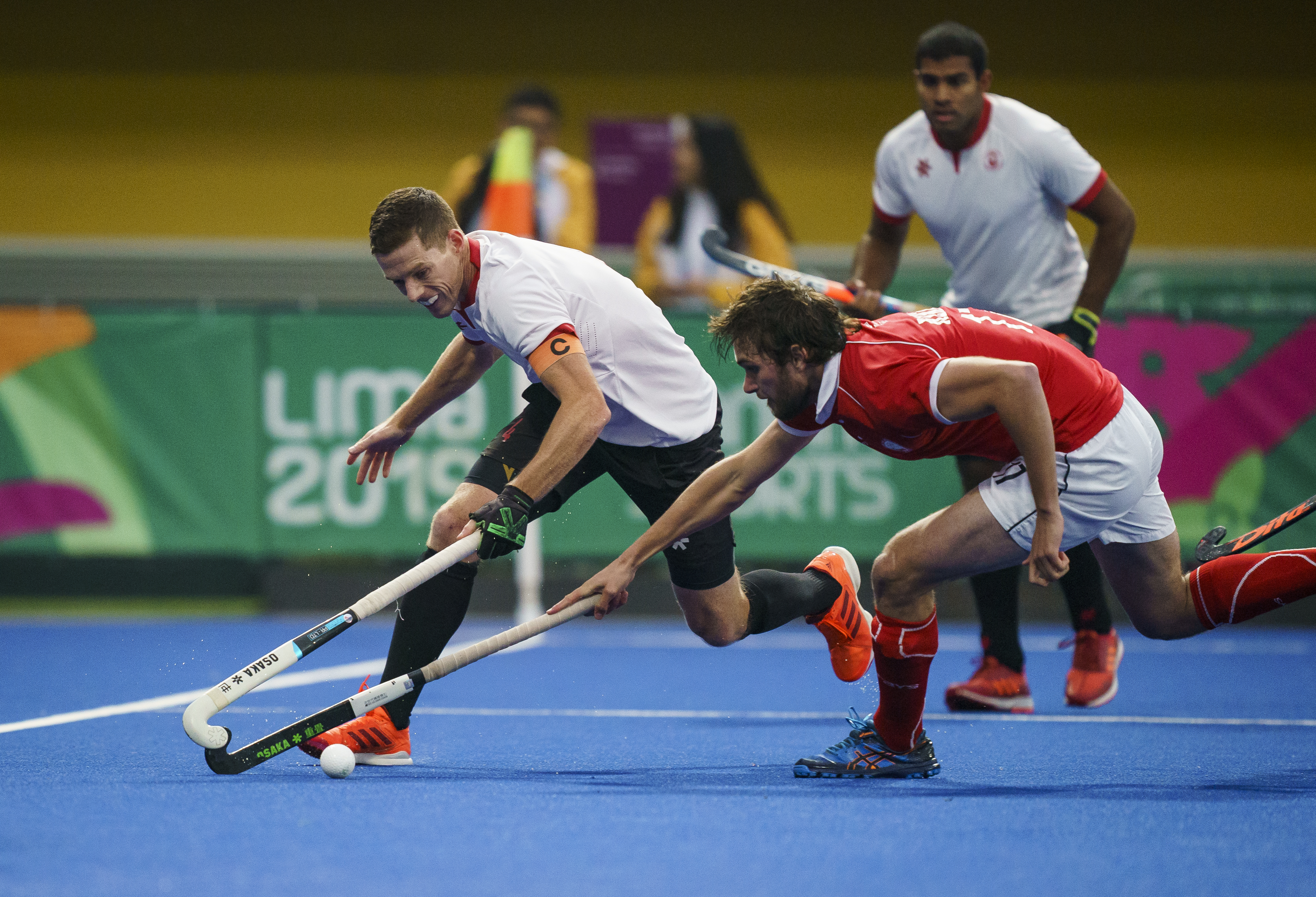 Scott Tupper joue au hockey sur gazon Lima 2019