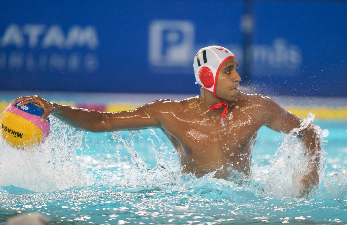 Des joueurs de water-polo à Lima 2019