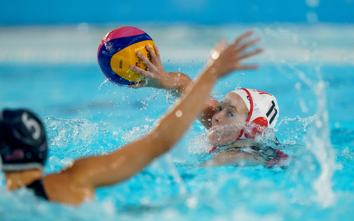 Des joueurs de water-polo à Lima 2019