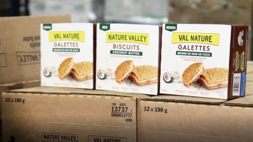 Biscuits au beurre de noix de coco Val Nature. (MOISSON MONTRÉAL/ALEXANDRA GRENIER)