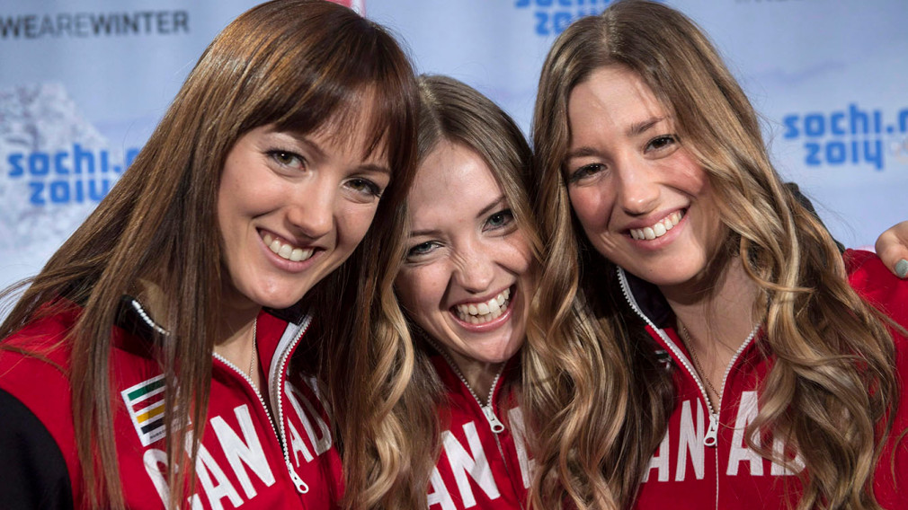 Maxime, Justine et Chloé Dufour-Lapointe