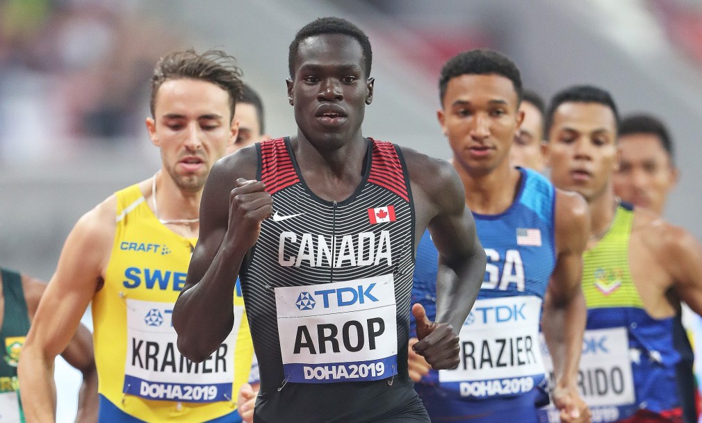 Marco Arop mène le peloton