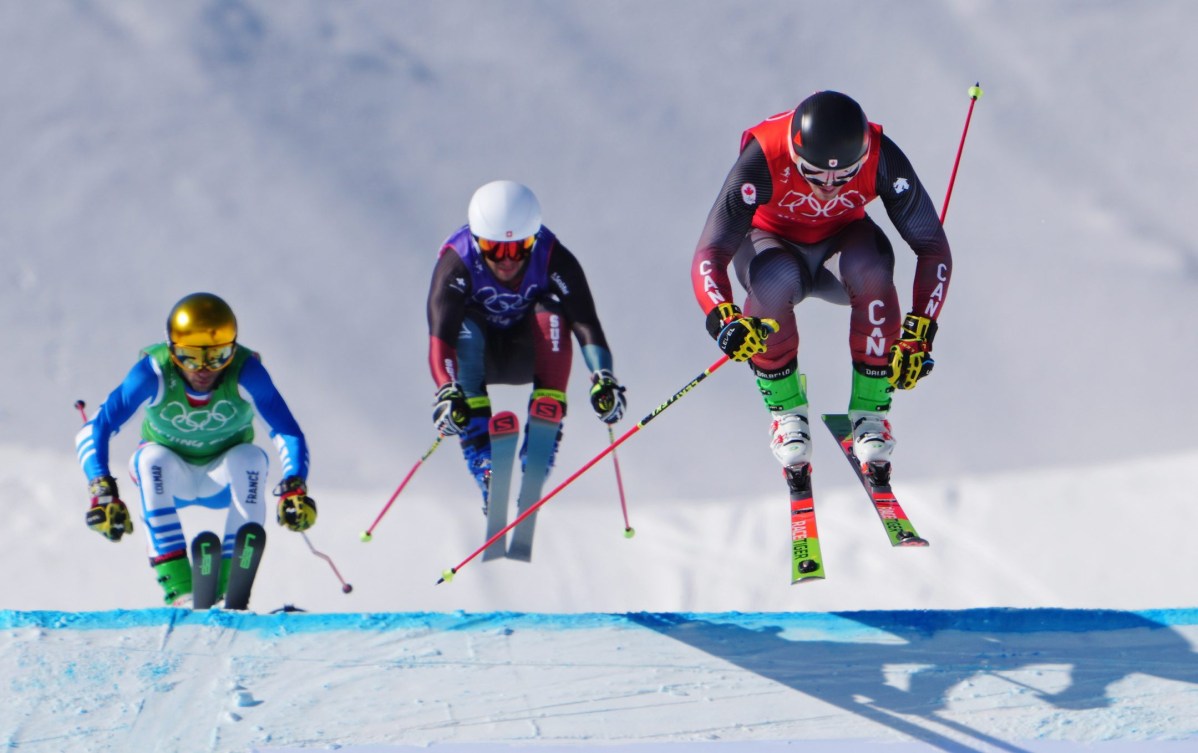 Reece Howden en action lors d'une course