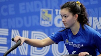 Athlète qui participe au Camp des recrues RBC