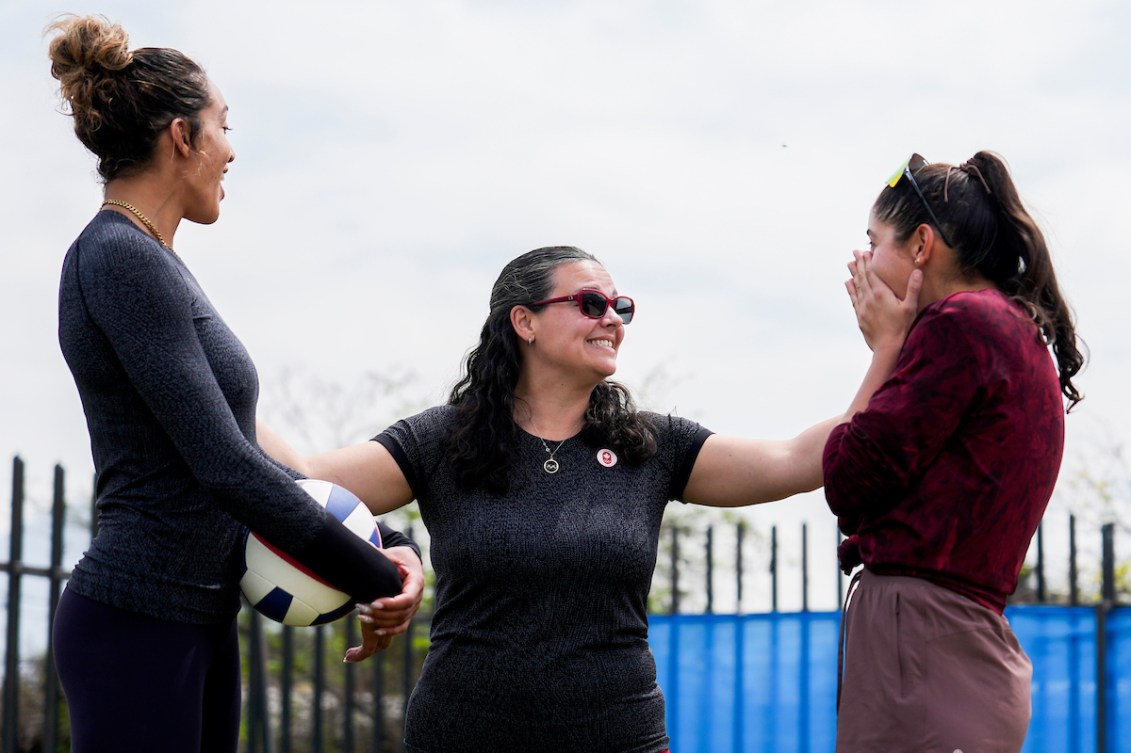 Brandie Wilkerson, Christiane Girard et Melissa Humana-Paredes