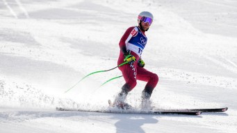 Cameron Alexander en ski.