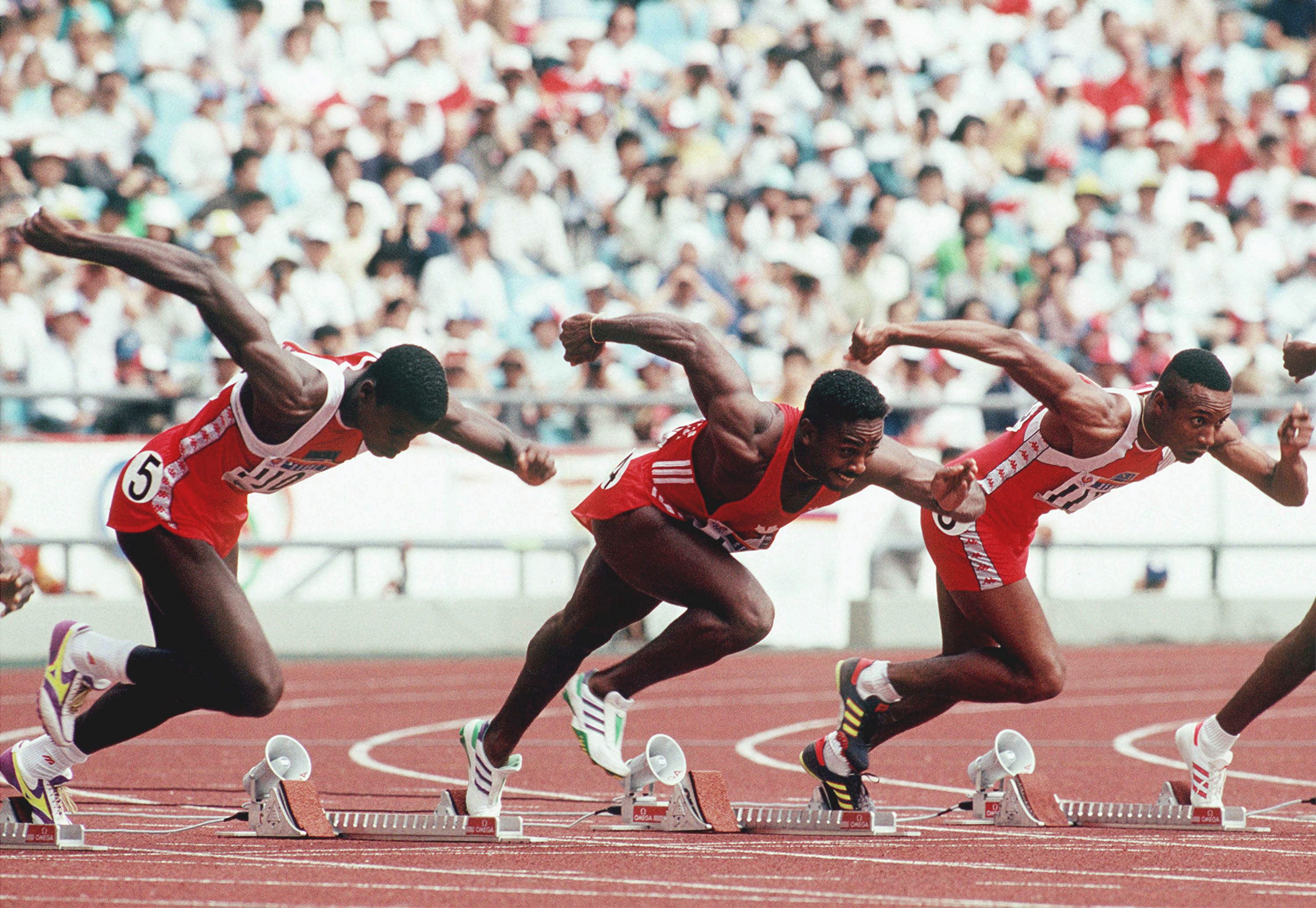 Desai Williams (centre)