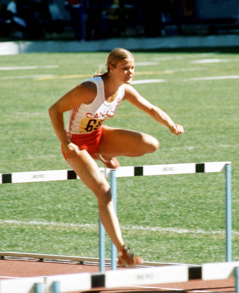 Jones hurdling