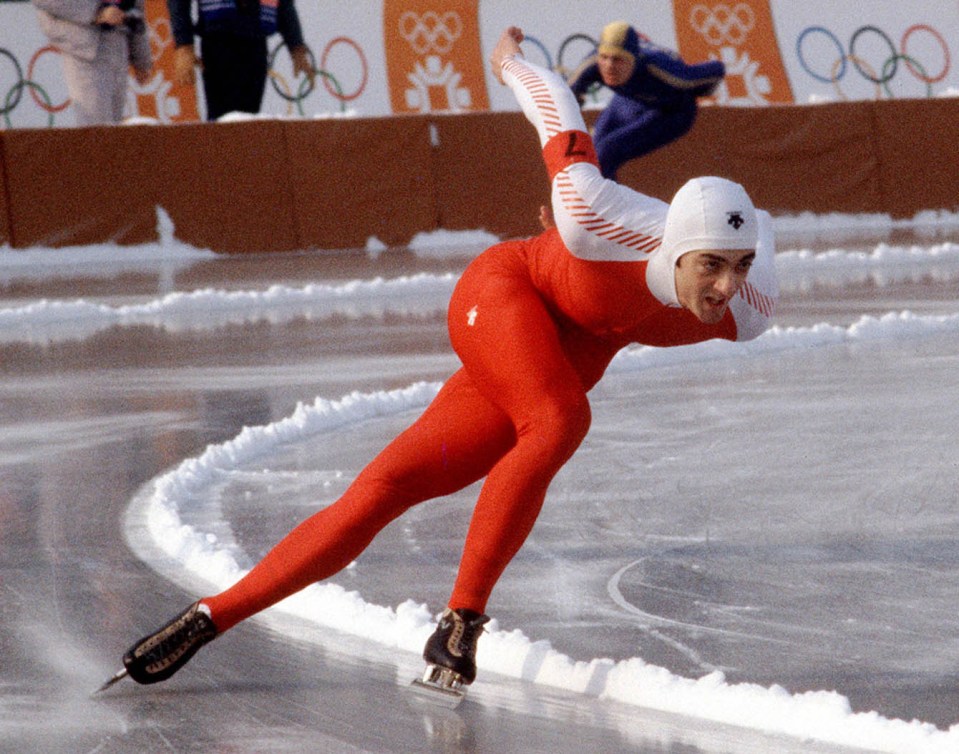 Gaetan Boucher skating